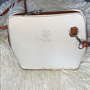 Vera Pelle Italian leather crossbody bag